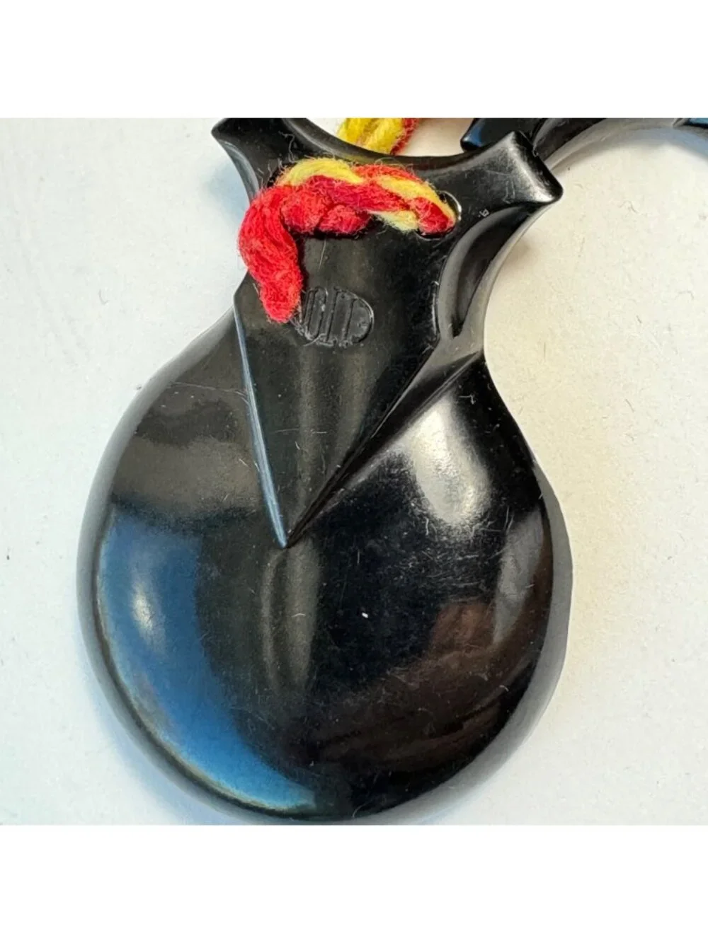 Elton Bakelite Percussion Castanets Clackers Hand Musical Instruments Tango Vtg - Picture 8 of 11